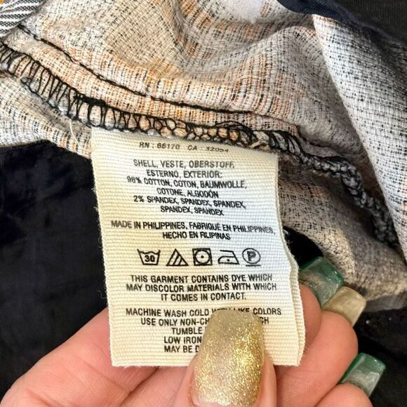 NWOT Anthropologie Cartonnier Capri Crop Flowing Fish Pants Slacks Women's 6 - Picture 6 of 12